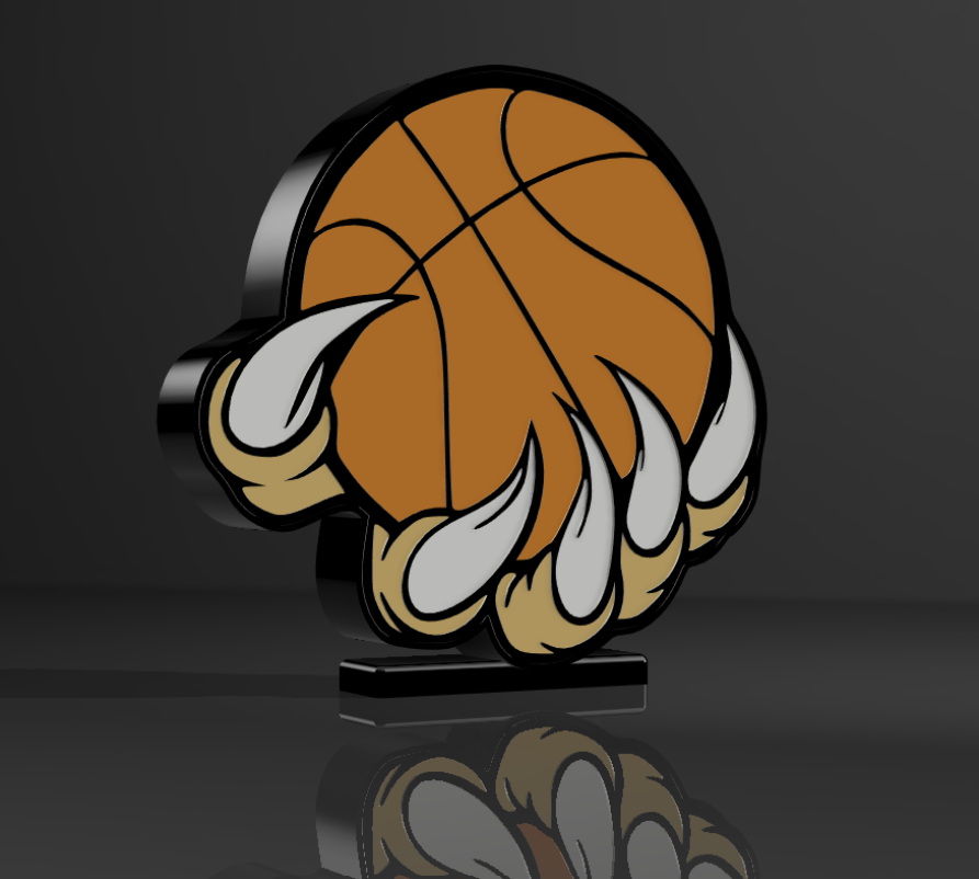 Basketball Claw Lamp #1