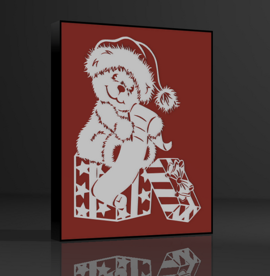 Christmas Bear Lamp #2