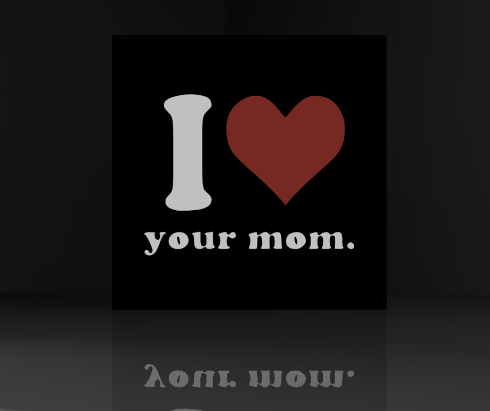 I Love Your Mom Lamp #1