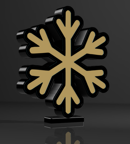 Snowflake Lamp #1