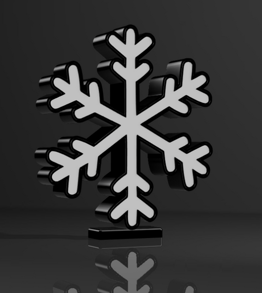 Snowflake Lamp #2