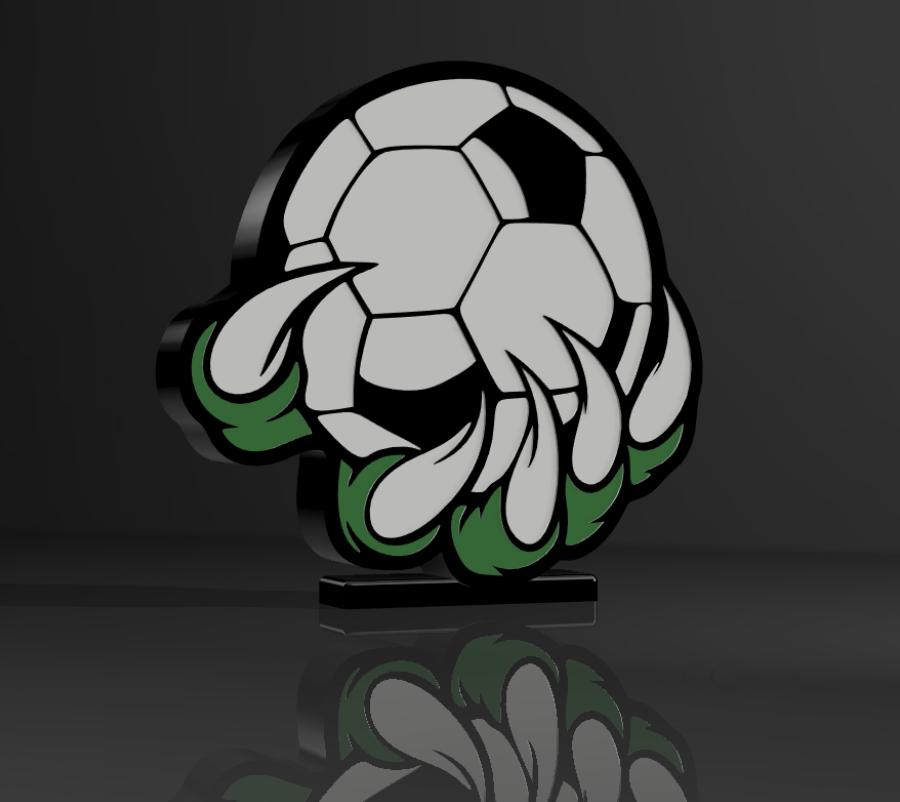 Soccer Claw Lamp #1